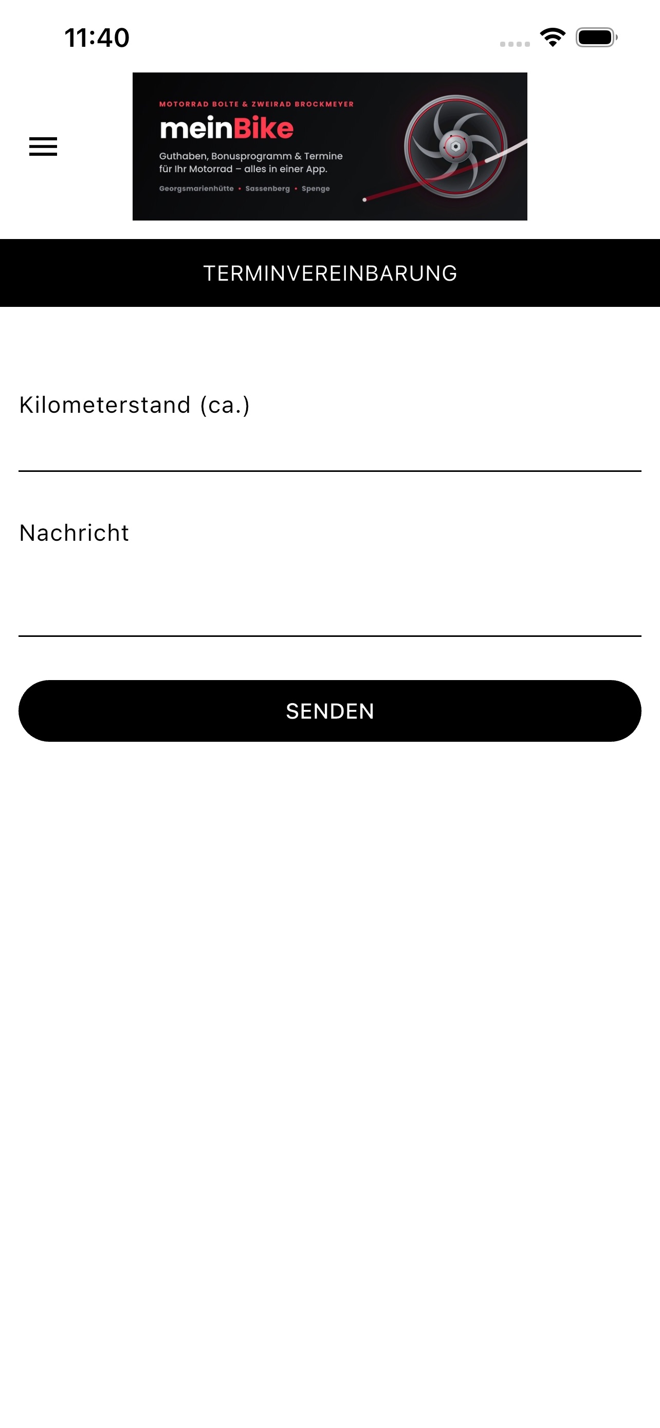 Screenshot 4 of meinBike