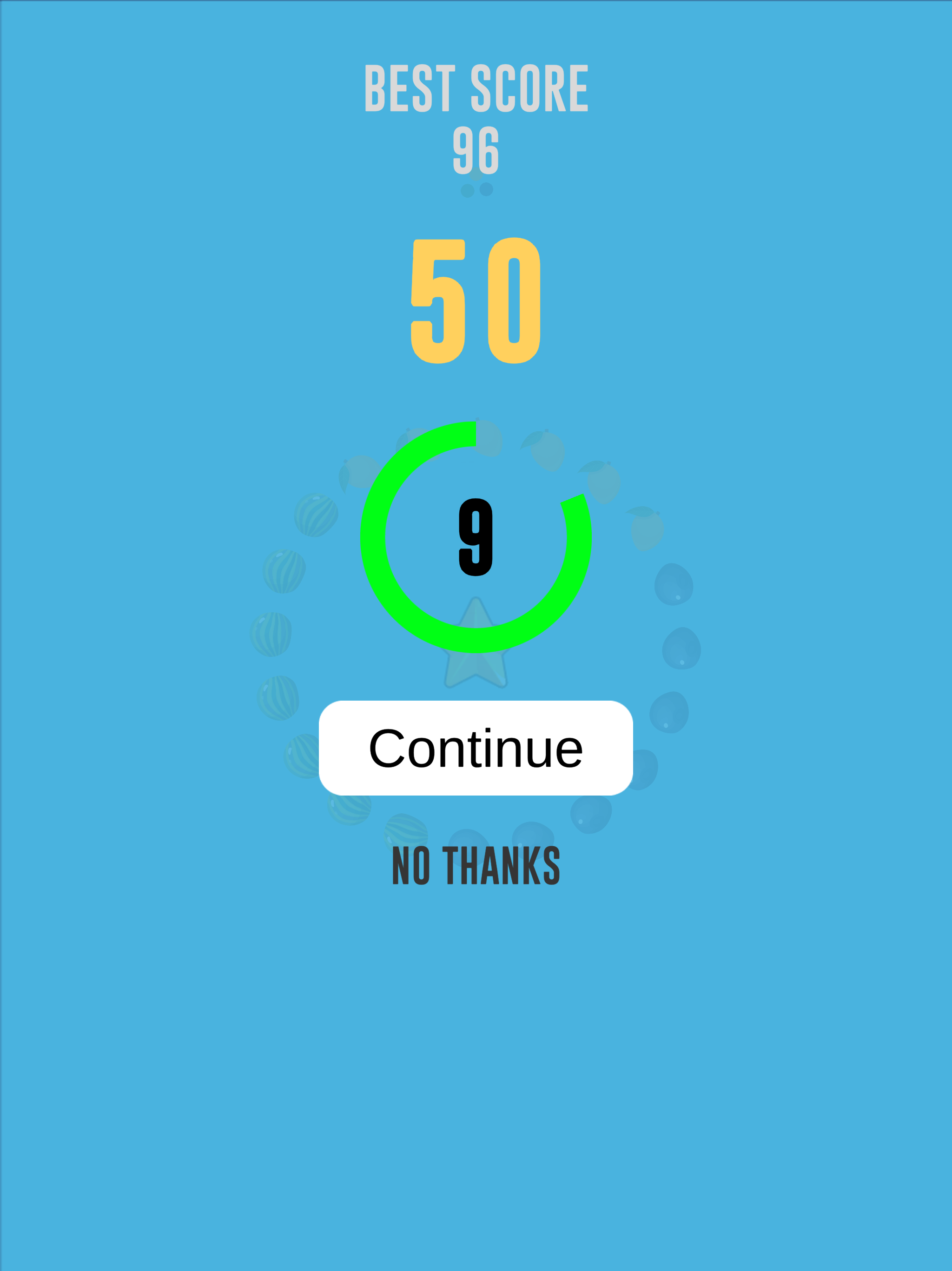 Fruit Cut: Tap to Jump Puzzle