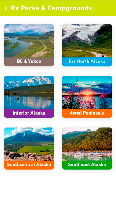 RV Alaska iPhone screenshot 6 - Travel app