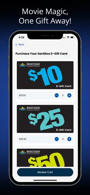 Santikos - Movies & Rewards screenshot 4