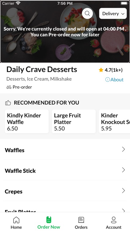 Daily Crave Desserts