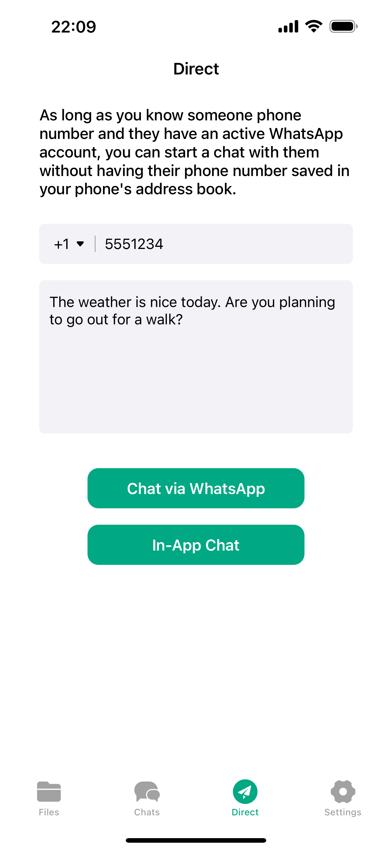 WA Web - Dual Account