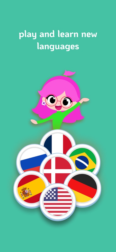 Kryss - The Battle of Words - The app supports multiple languages, allowing users to select from various flag icons to engage in crossword puzzles and broaden their linguistic horizons.