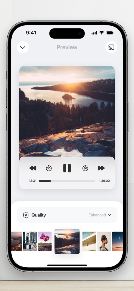Screen Mirroring・Smart View TV - Video Playback Control