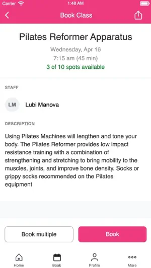 SCADfit app screenshot 3
