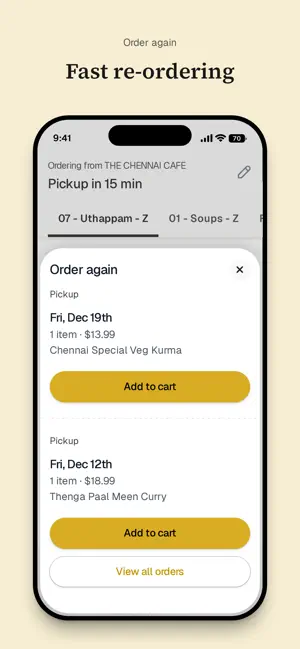 THE CHENNAI CAFE screenshot 4