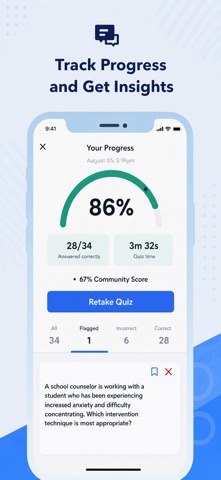 CCE CPCE Exam Prep 2026 ・ iPhone screenshot