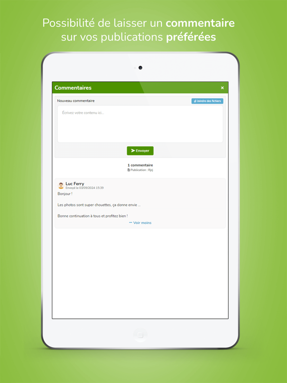 OnDonneDesNouvelles iPad screenshot 5 - Education app