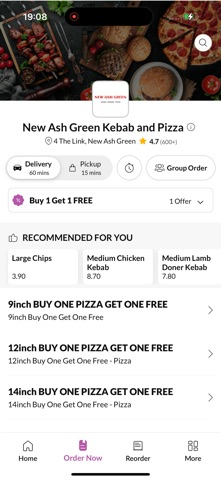 New Ash Green Kebab and Pizza screenshot