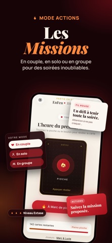 Screenshot 2 of EnFeu : Jeu de Couple Coquin App