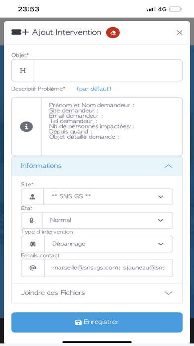 SNS Solutions Screenshot