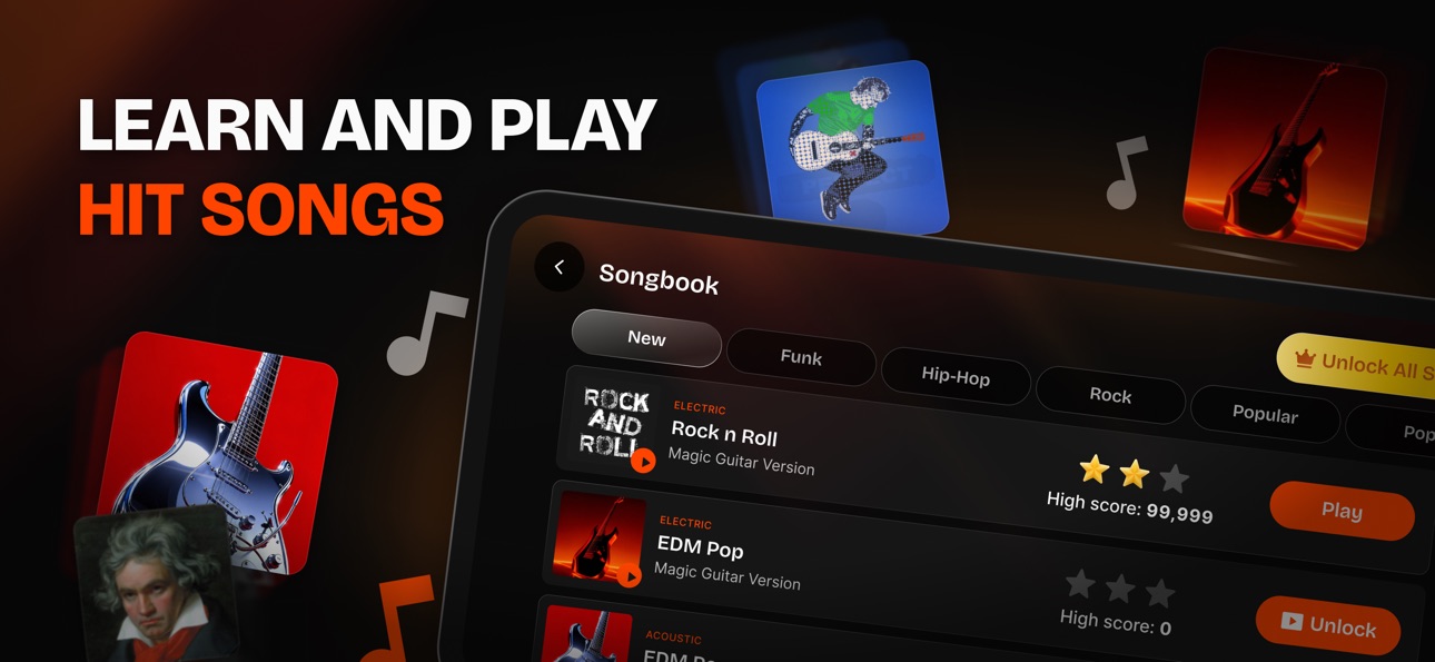 Screenshot 3 of Magic Guitar: Band Game