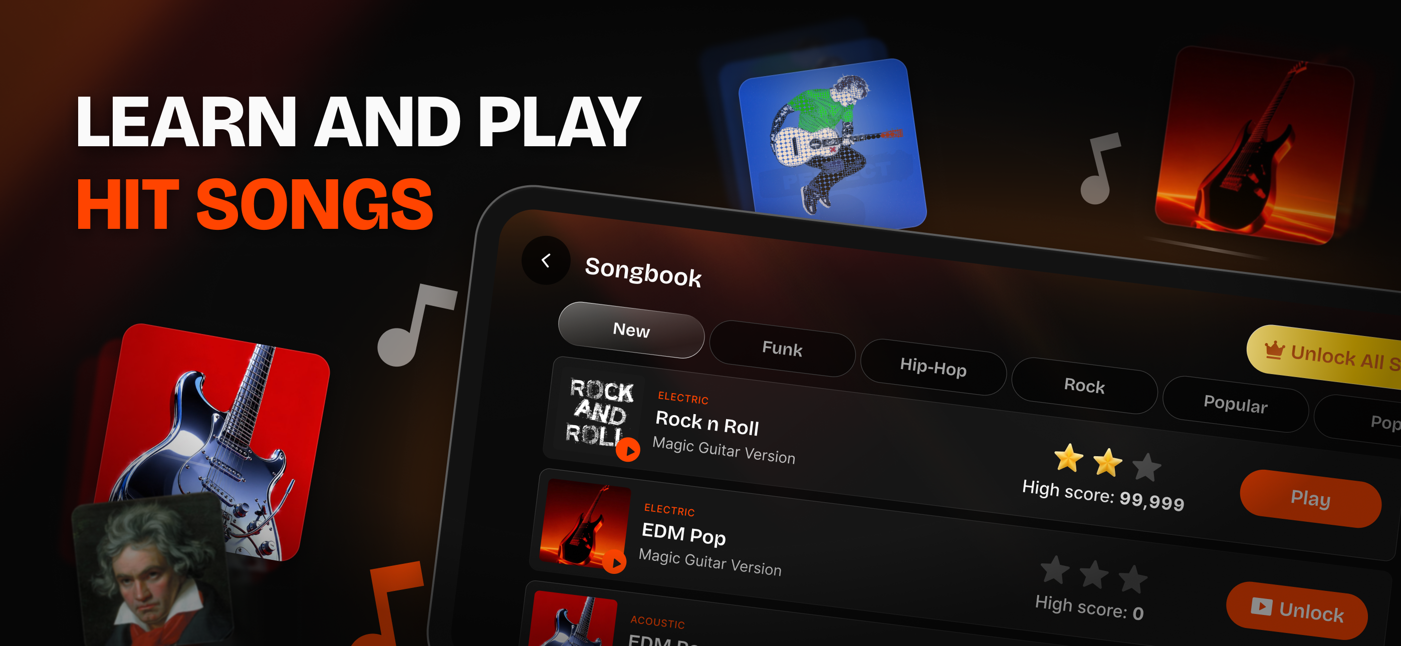 Magic Guitar: Band Game screenshot 3