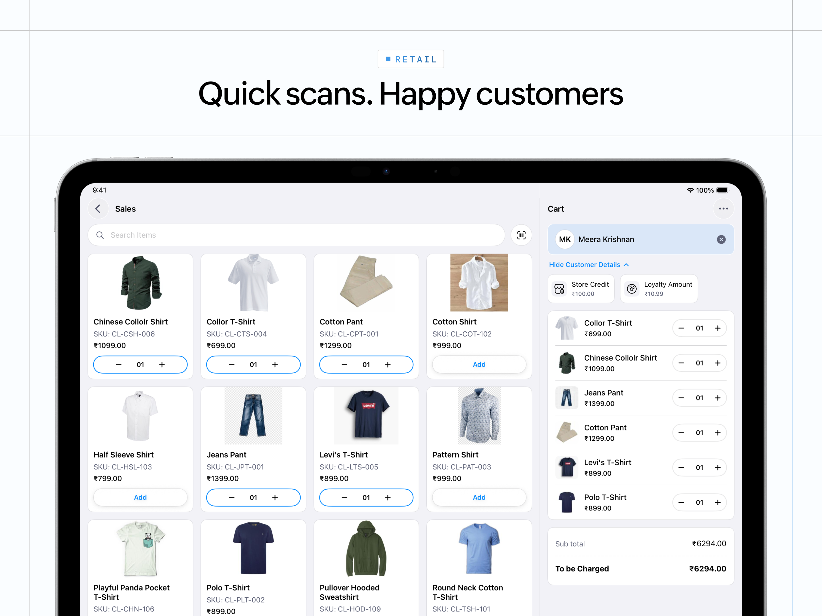 Retail - Zoho ERP screenshot 9