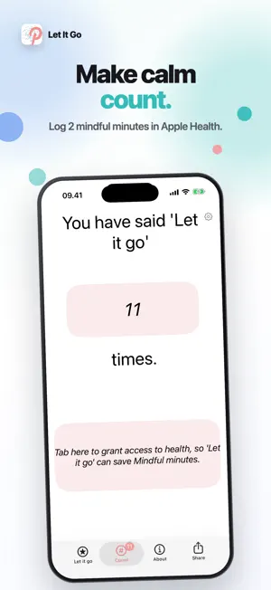 Let it go - Instant Calm screenshot 3