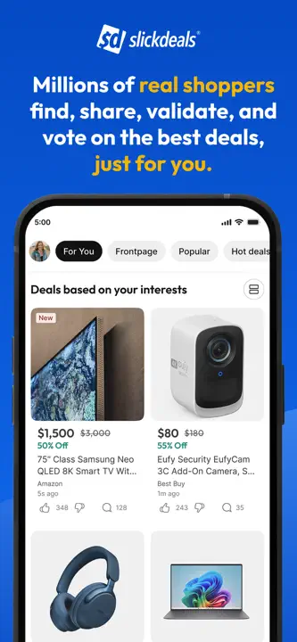 Slickdeals: Screenshot 1 von 6
