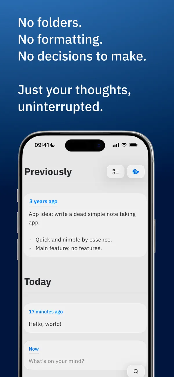 #3. Bloom: Quick Notes (iOS) Ved: Alexandre Bantz
