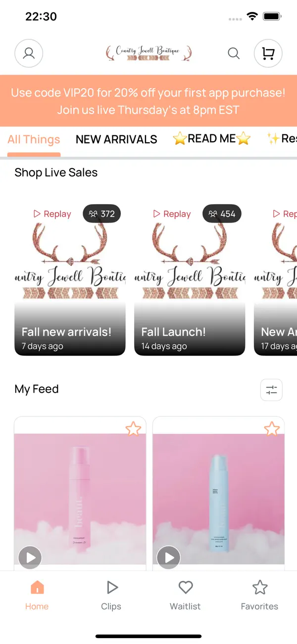 Screenshot #2 pour Country Jewell Boutique