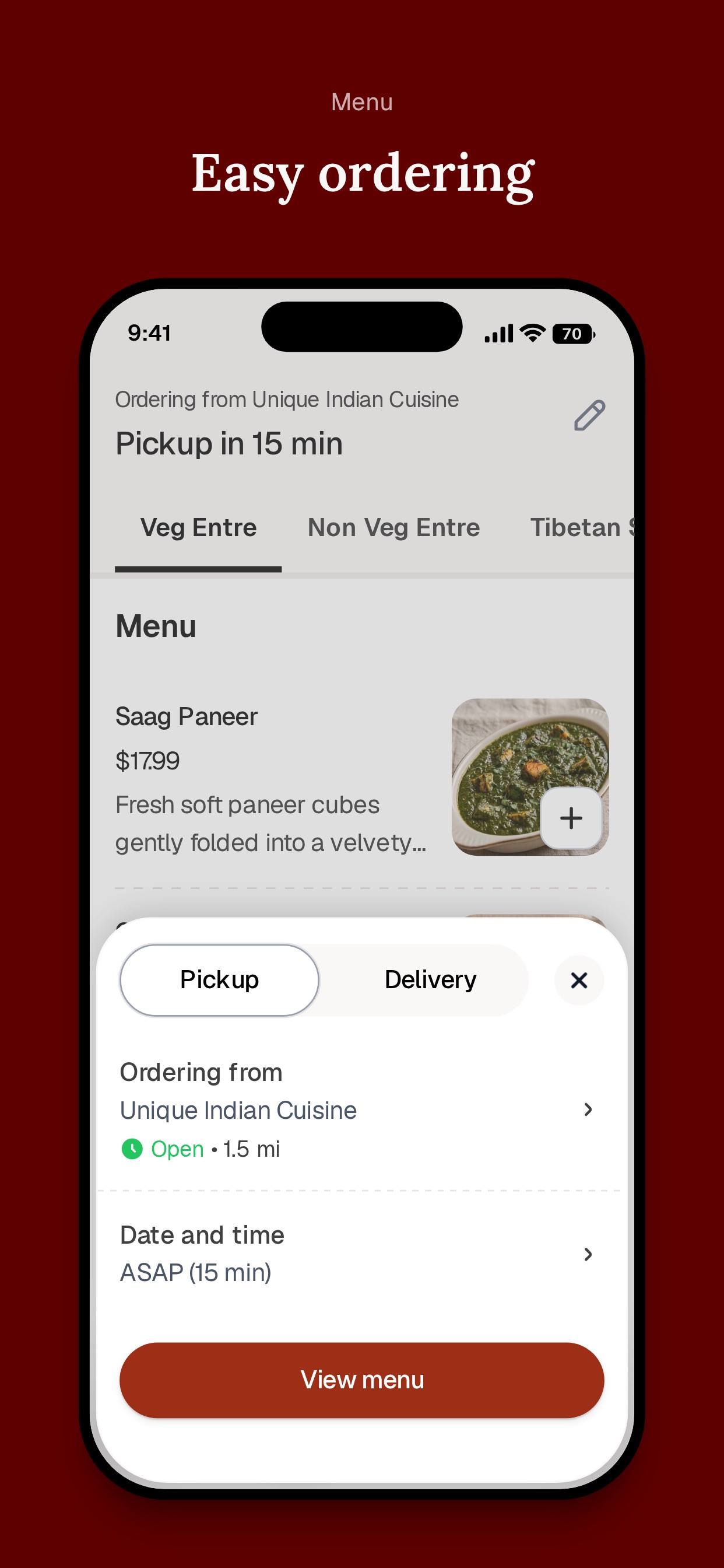 Screenshot 3 of Unique Indian Cuisine