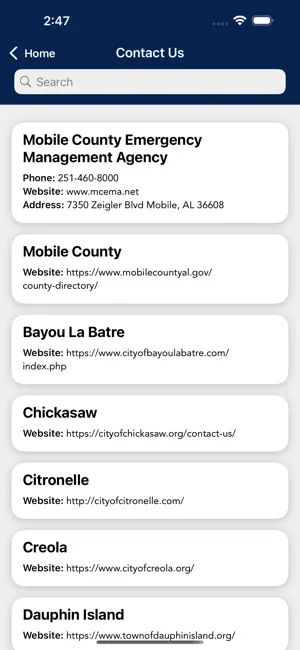 Mobile County EMA App screenshot 3