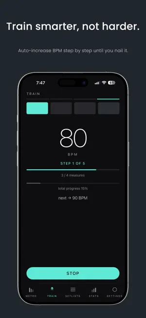 Metro — Metronome & Trainer screenshot 4