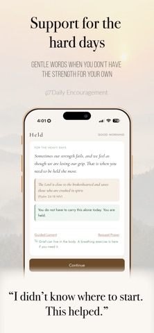 Held: Grief and Loss Support Screenshot 1 of 5