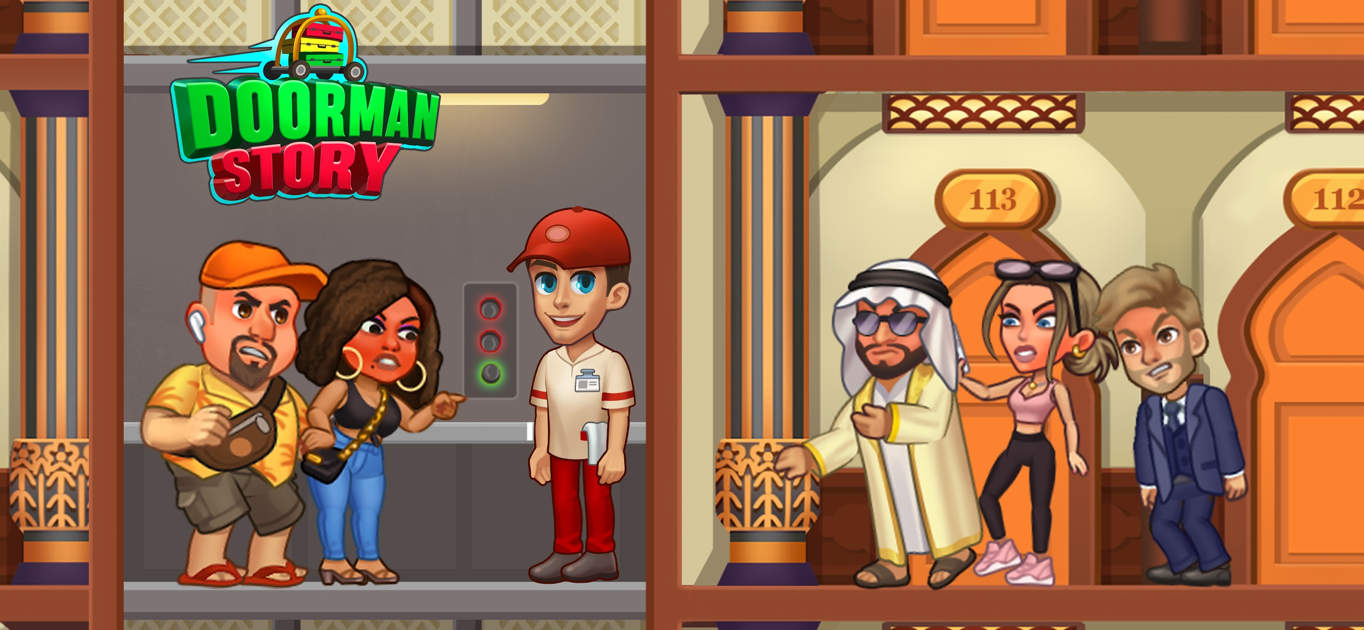 Doorman Story. Hotel simulator