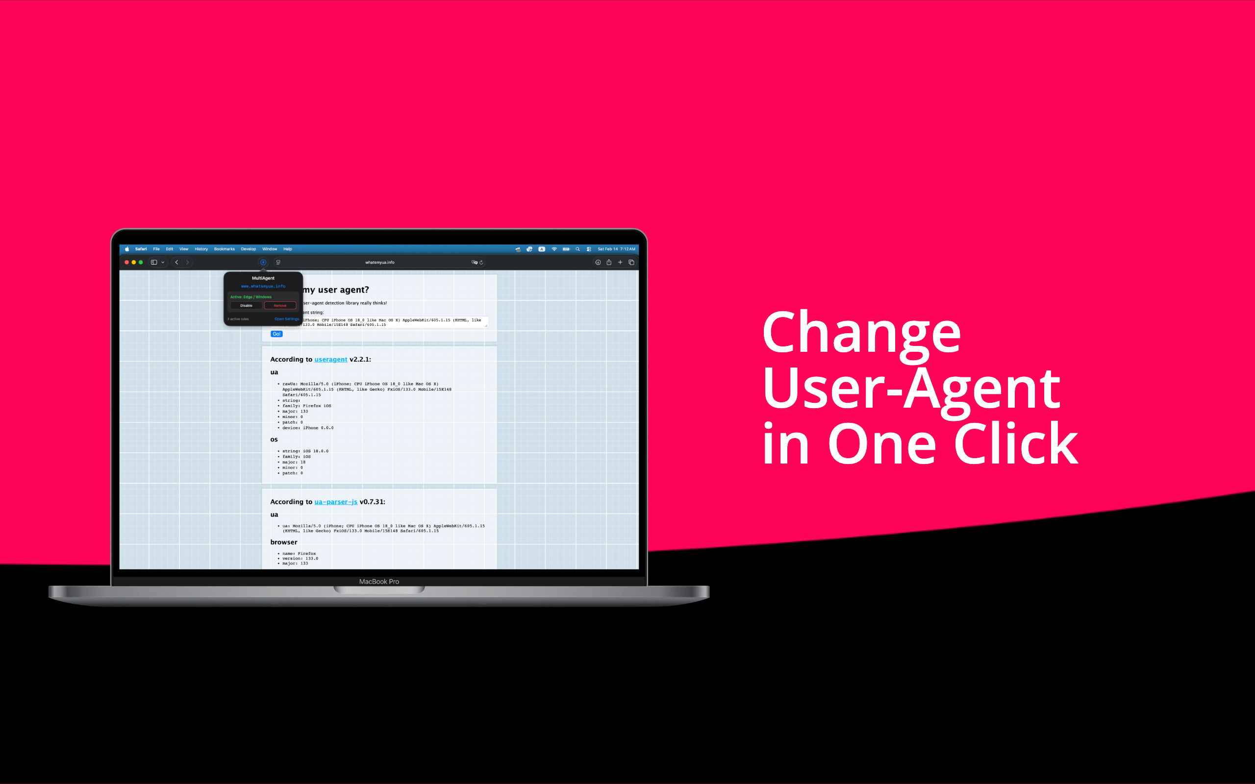 MultiAgent – Web Extension