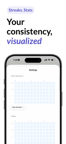 Pomodoro Focus Timer iPhone screenshot