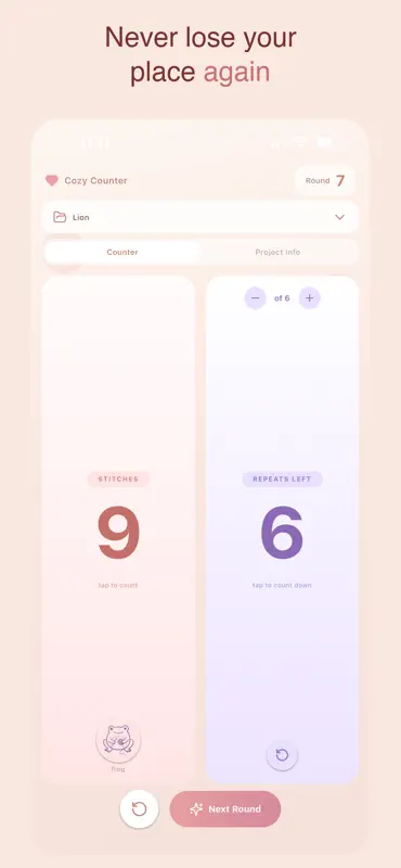 Crochet Counter: Cozy Tracker screenshot 4 of 4
