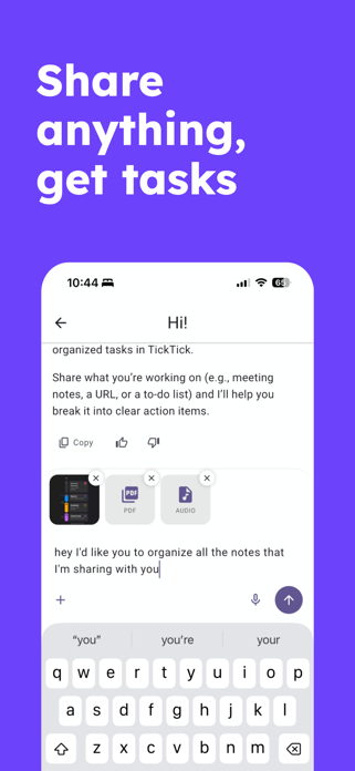 AI Task Assistant: BrightMind Screenshot 5 of 8