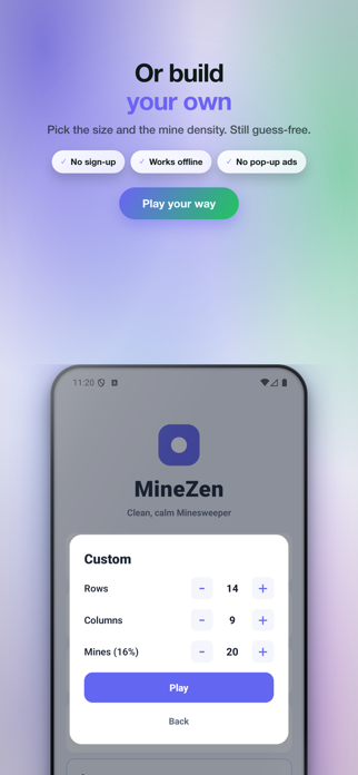 MineZen: Minesweeper Screenshot 4 of 4