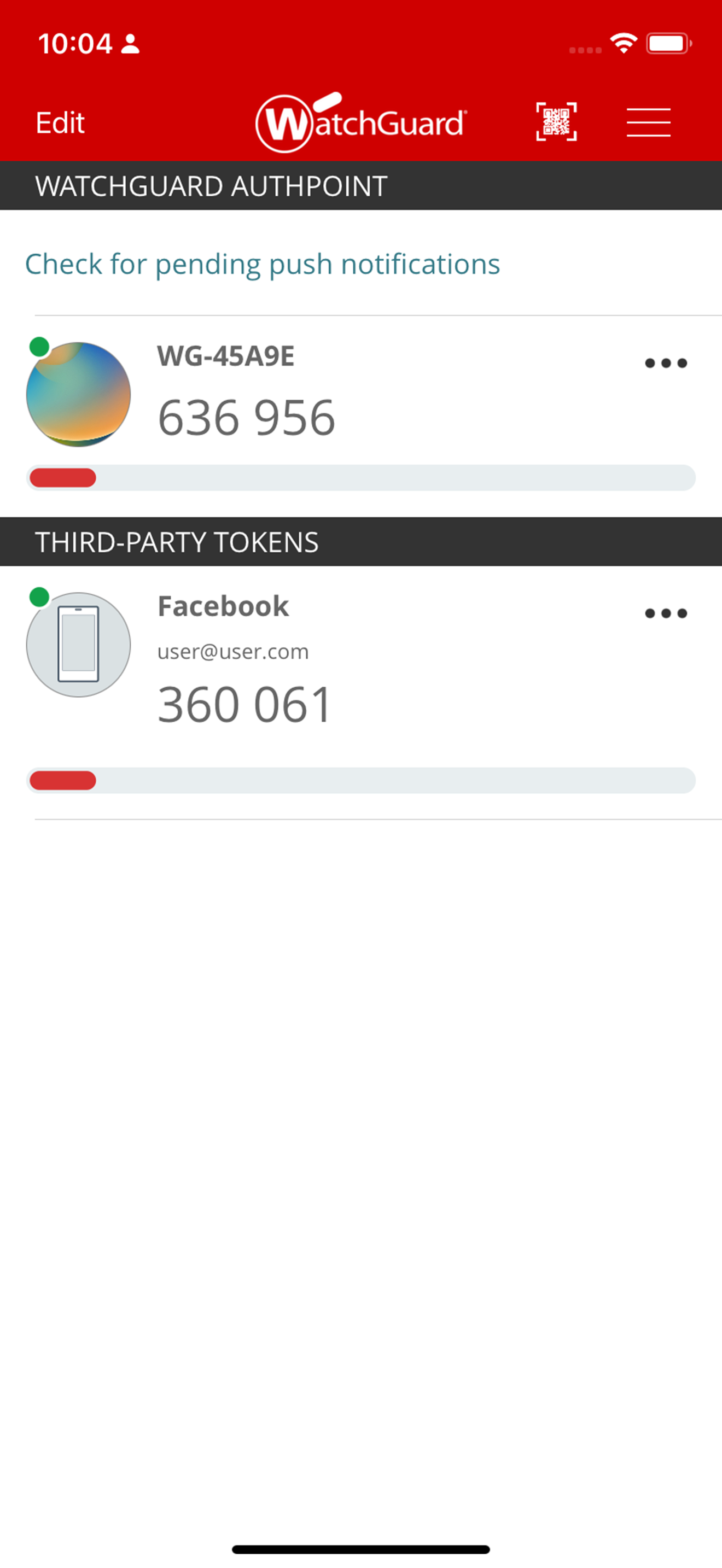 WatchGuard AuthPoint
