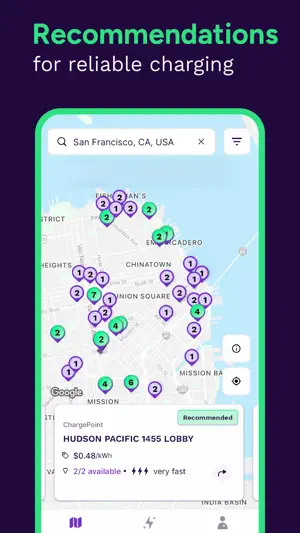 Presto - EV Charging Stations screenshot 2
