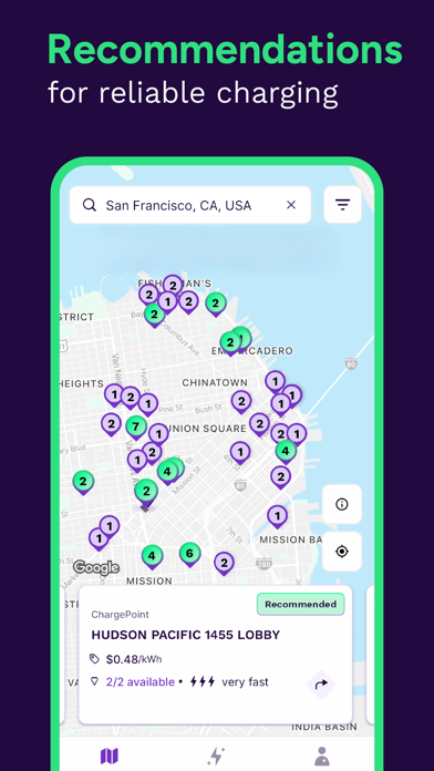 Presto - EV Charging Stations Screenshot
