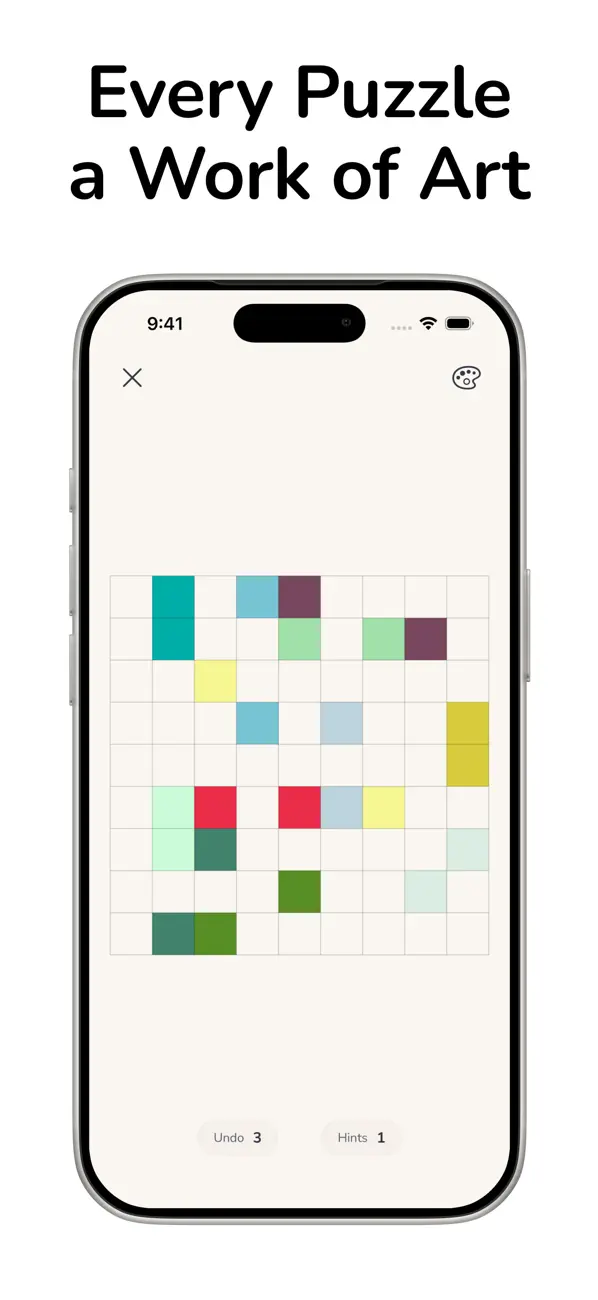 Screenshot #2 pour Tile Tale - a Minimalism Game
