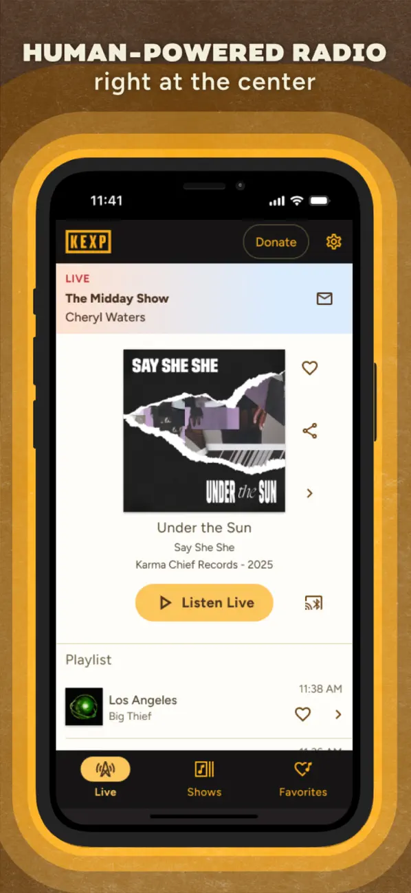 Screenshot #1 pour KEXP