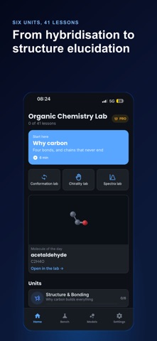 Organic Chemistry Lab 3D iPhone screenshot