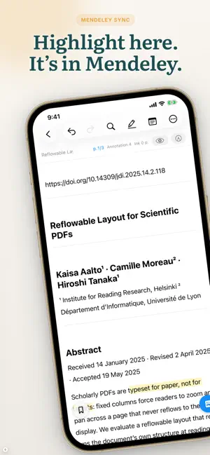 Rectoly for Mendeley screenshot 2