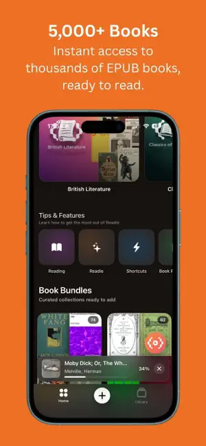 ReadiePeasy – Smart EPUB & PDF screenshot 1