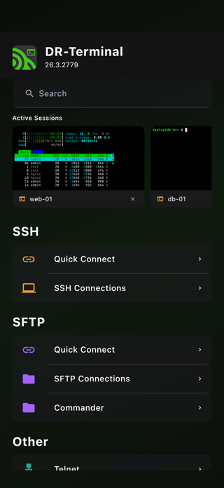 DR-Terminal Screenshot 1 of 8