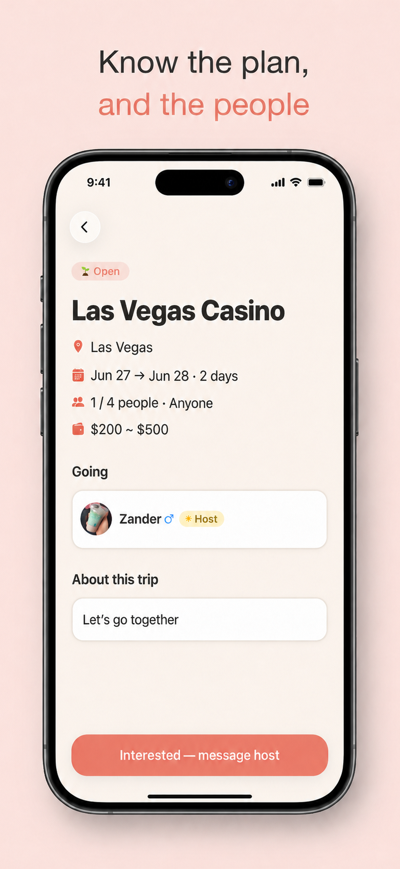 Travel Buddy - Trips & Events screenshot 4