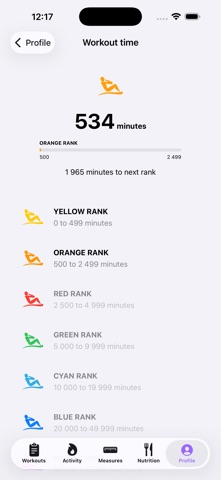 Switup - Workout & Gym Logger Screenshot 5 of 8