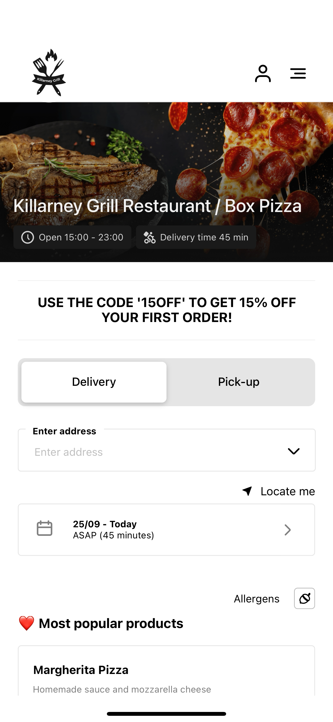Killarney Grill Restaurant