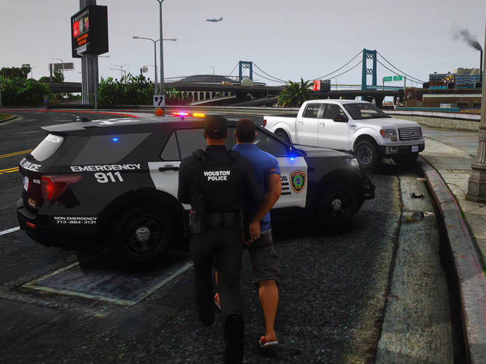 City Police Simulator Cop Car