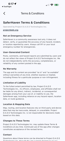 App screenshot