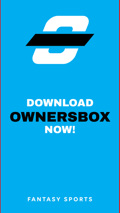 OwnersBox Fantasy Sports Screenshot