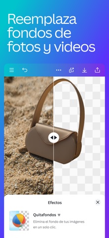 Canva: editor de fotos y video App Store preview screenshot 3