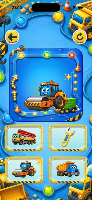 Construction Truck Game Drive screenshot 2