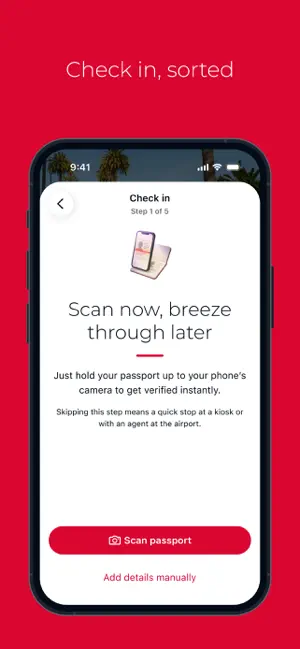 Virgin Atlantic iPhone screenshot 3